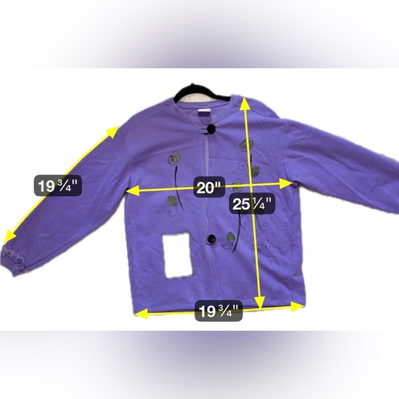 Kunky’s Hand-Painted Wearable Art Sweater Pullover OOAK Unique Statement Medium - Picture 8 of 10